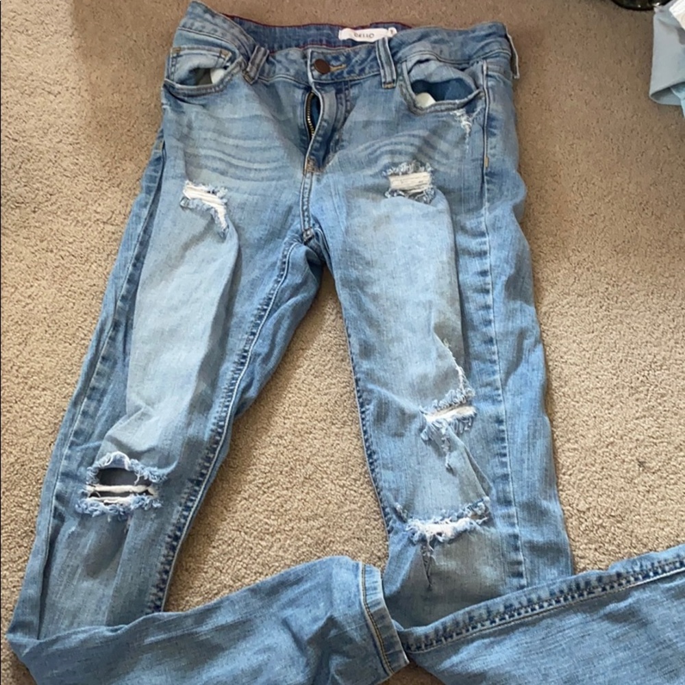 Ripped jeans